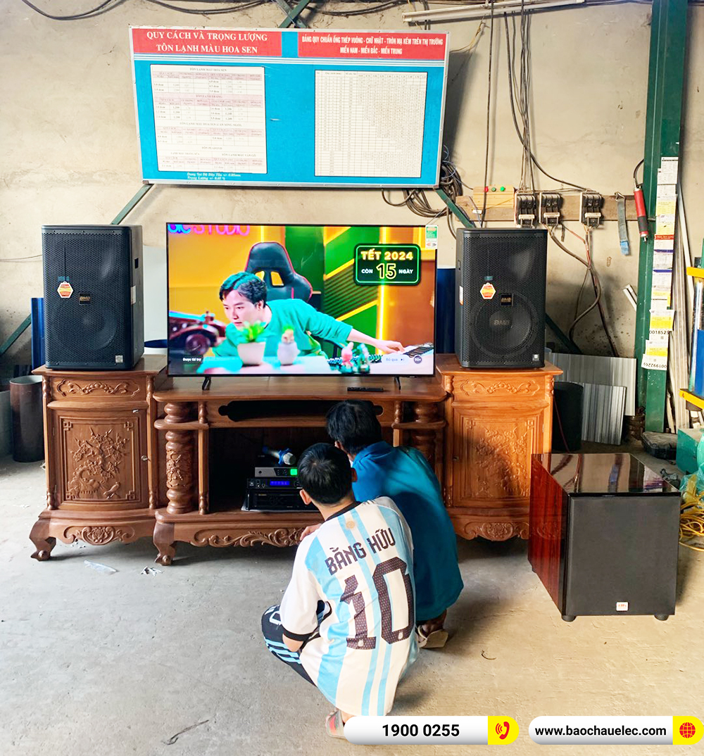 Lắp đặt dàn karaoke BMB hơn 55tr cho anh Trung ở Đắk Lắk