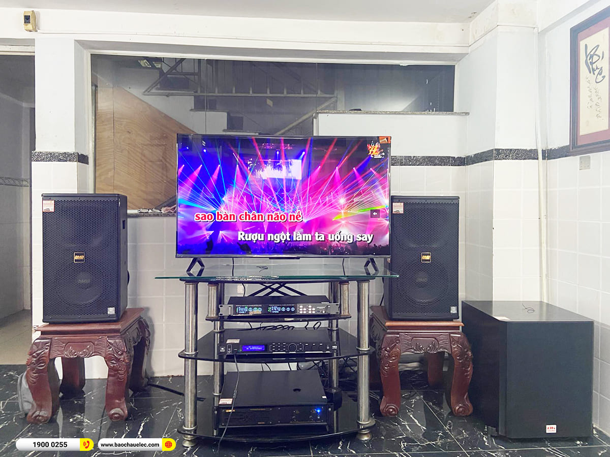 Lắp đặt dàn karaoke BMB hơn 42tr cho chị Lệ ở TPHCM