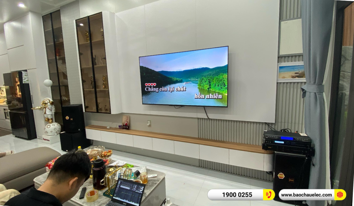 Lắp đặt dàn karaoke BMB hơn 37tr cho chị Thu tại Hải Dương