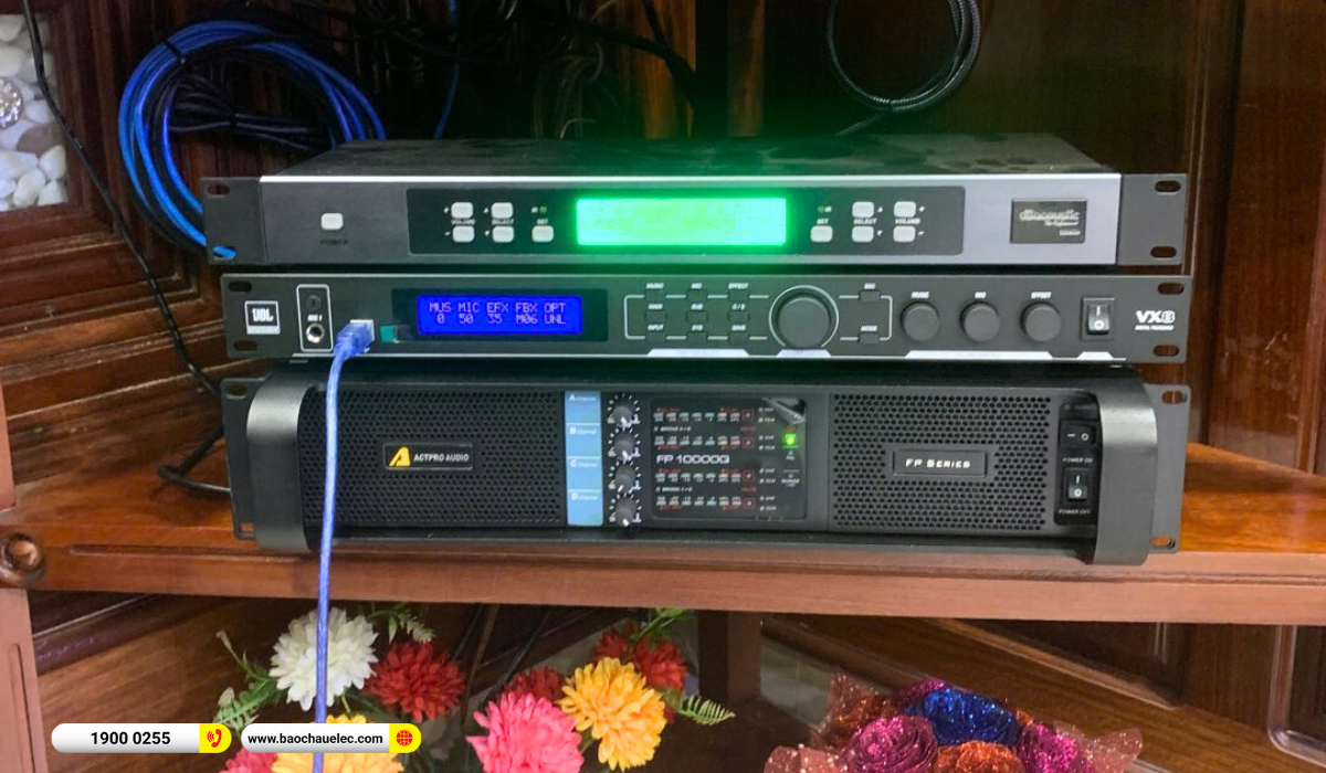 Lắp đặt dàn karaoke BIK hơn 62tr cho chị Mến tại Buôn Ma Thuột