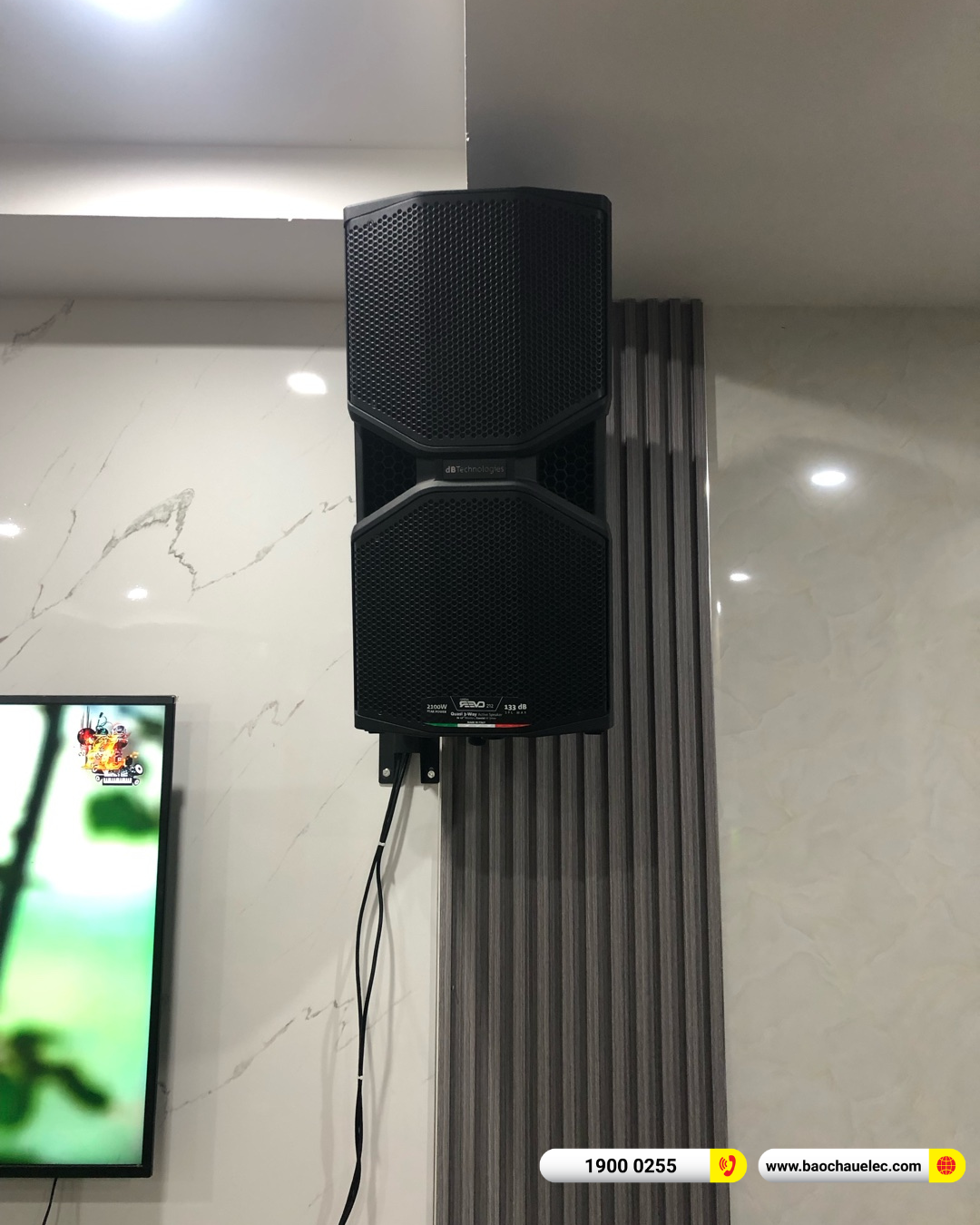 Lắp đặt dàn karaoke dBTechnologies hơn 91tr cho chị Mai tại Hà Nội