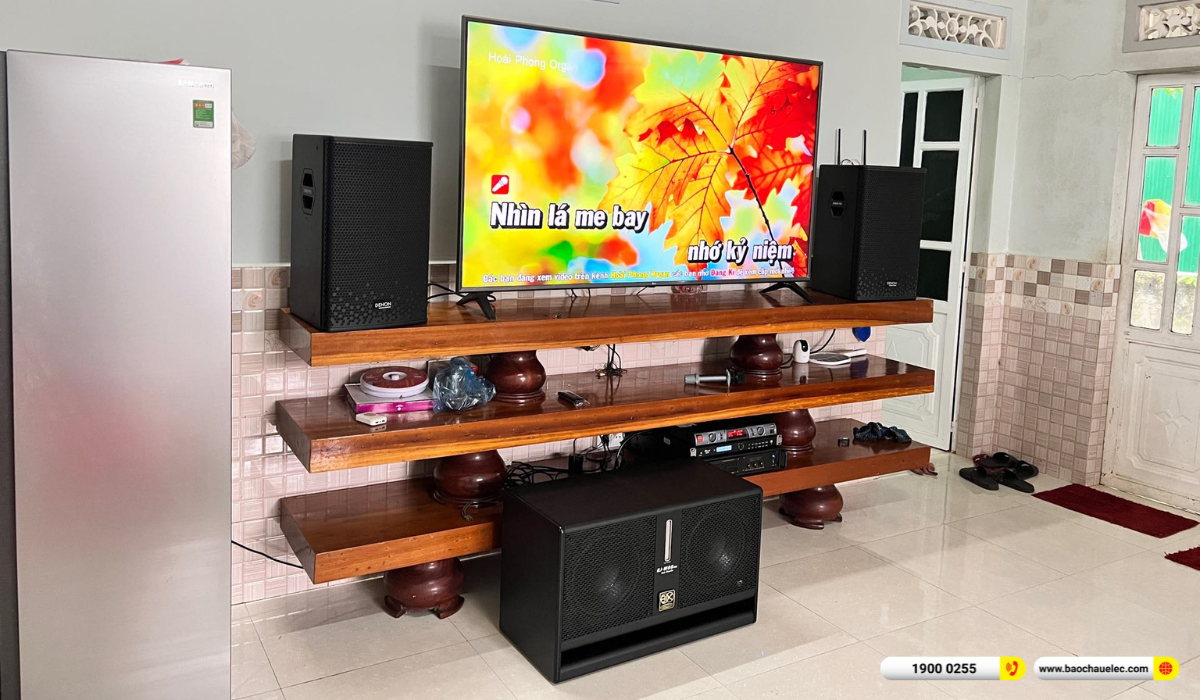 Lắp đặt dàn karaoke Denon gần 49tr cho anh Hòa tại Đắk Lắk