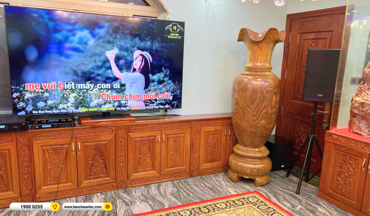 Lắp đặt dàn karaoke Denon hơn 35tr cho anh Hoàng tại TP HCM