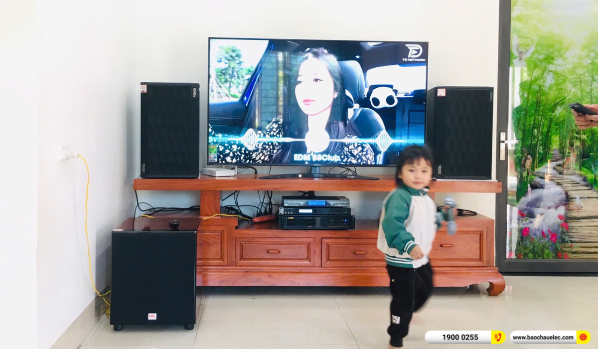 Lắp đặt dàn karaoke Denon gần 39tr cho anh Hùng tại Bắc Giang