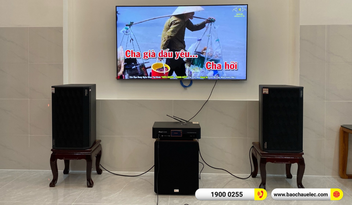 Lắp đặt dàn karaoke Denon hon 32tr cho anh Hưng tại Đồng Nai