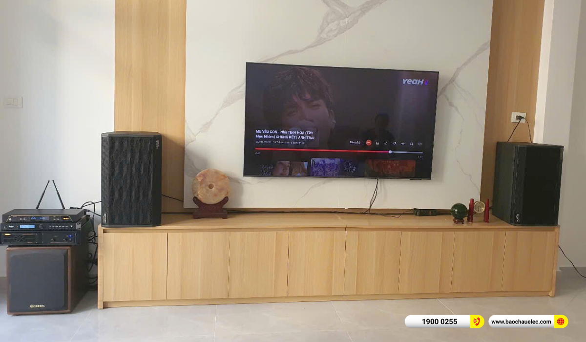 Lắp đặt dàn karaoke Denon hơn 40tr cho anh Khiêm tại TP HCM