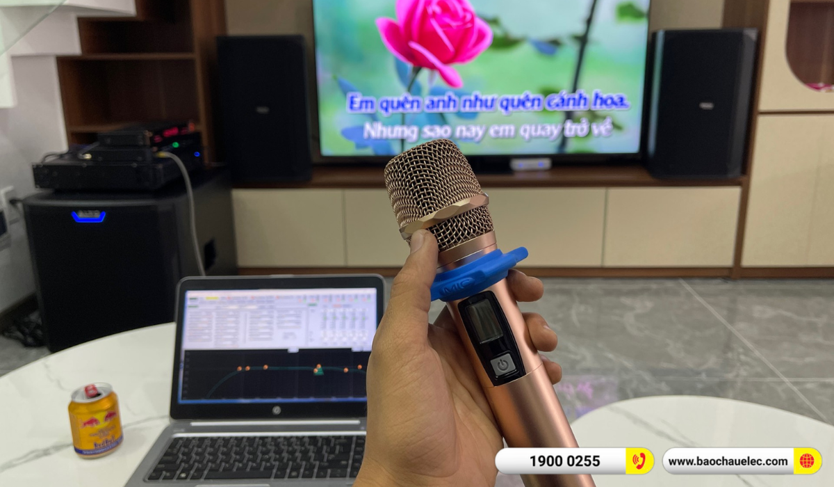 Lắp đặt dàn karaoke Denon hơn 51tr cho anh Phánh tại Bình Dương