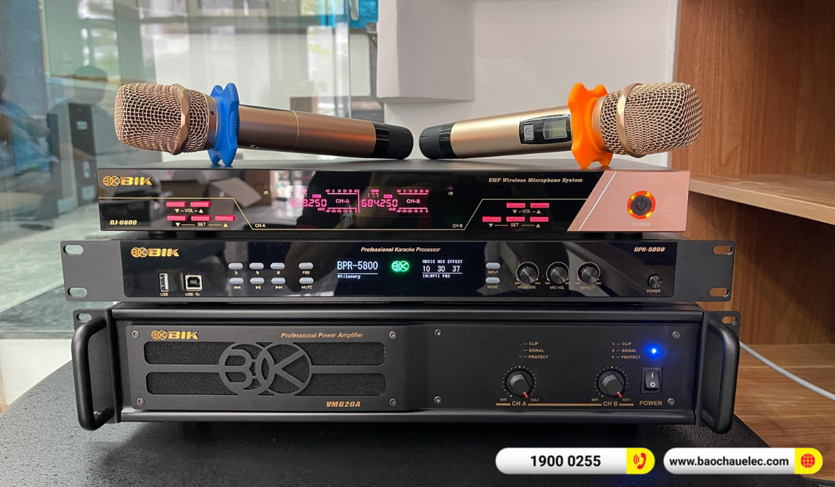 Lắp đặt dàn karaoke Denon hơn 51tr cho anh Phánh tại Bình Dương