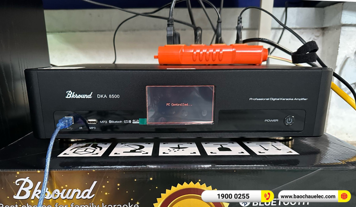 Lắp đặt dàn karaoke Denon hơn 29tr cho anh Quang tại Hà Nội