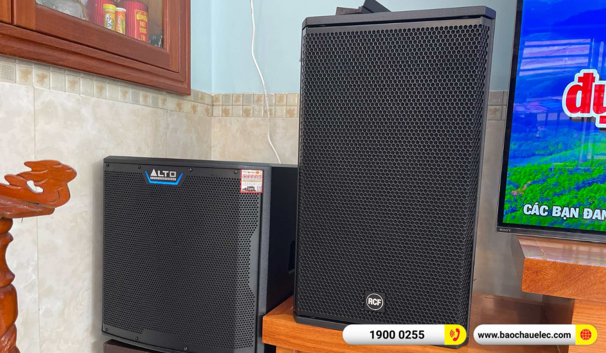 Lắp đặt dàn karaoke Denon hơn 78tr cho anh Sơn tại Đồng Nai