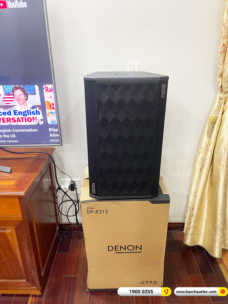 Lắp đặt dàn karaoke Denon gần 28tr cho anh Trình ở Hải Phòng