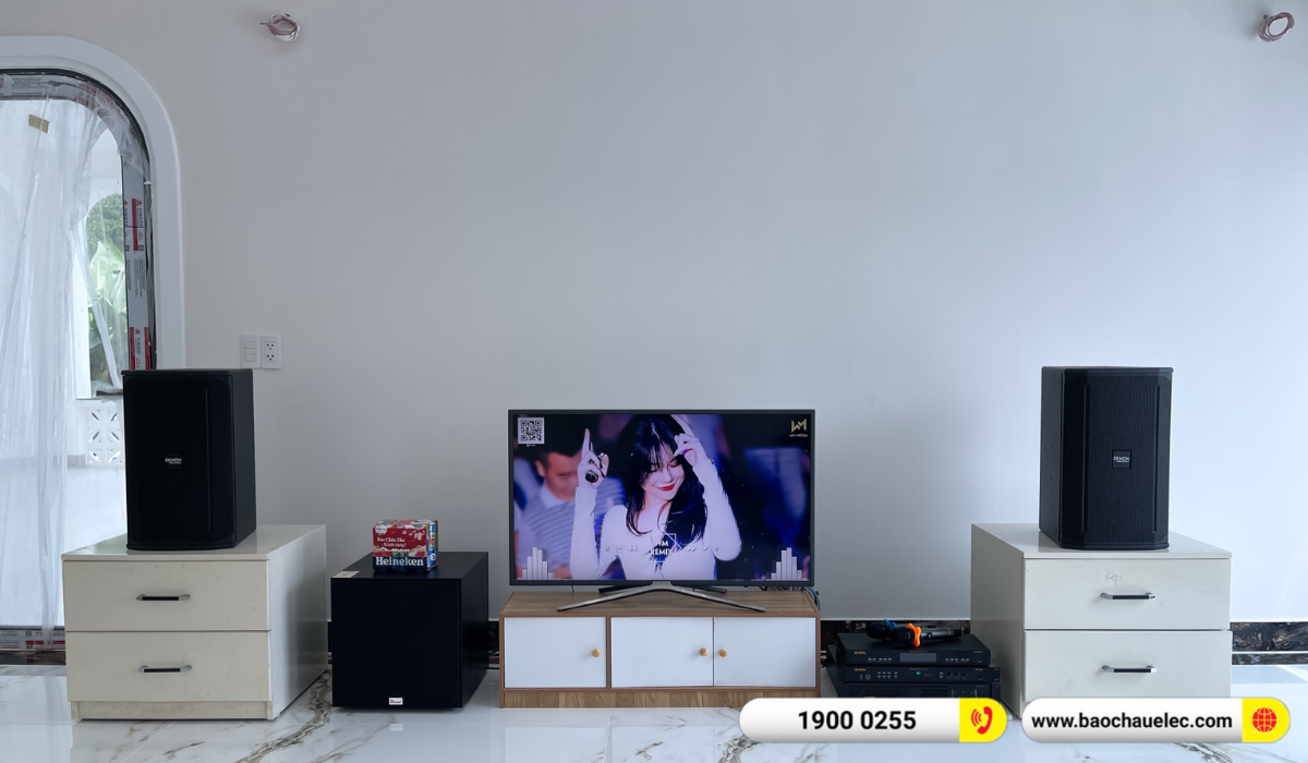 Lắp đặt dàn karaoke Denon hơn 37tr cho anh Tuấn tại Bình Dương