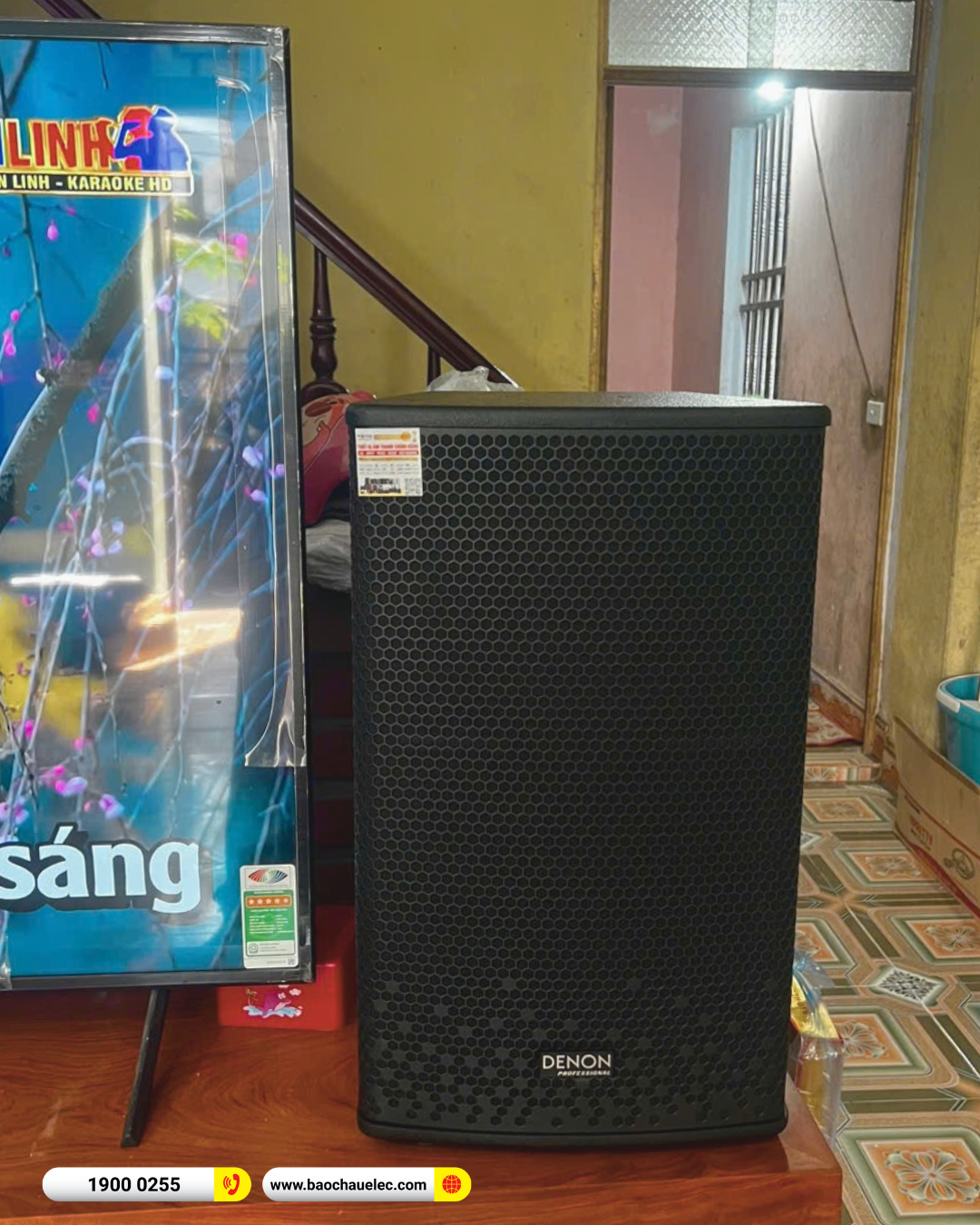 Lắp đặt dàn karaoke Denon gần 45tr cho anh Việt tại Bắc Ninh