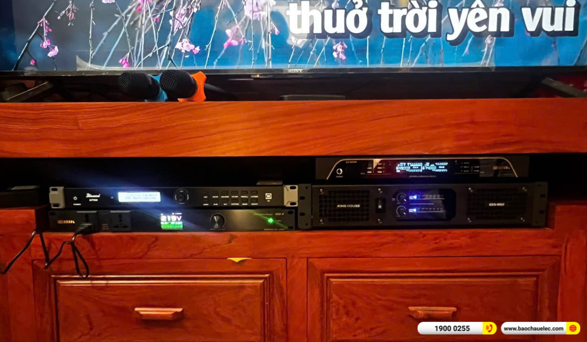 Lắp đặt dàn karaoke Denon gần 45tr cho anh Việt tại Bắc Ninh