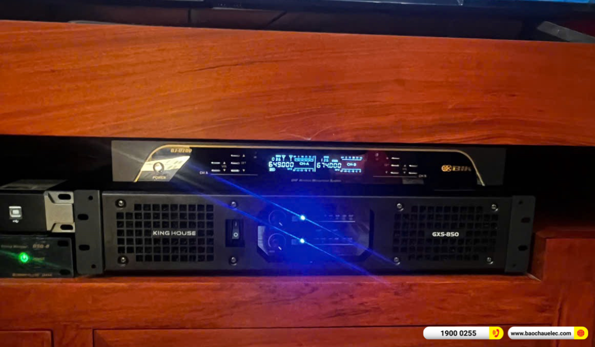 Lắp đặt dàn karaoke Denon gần 45tr cho anh Việt tại Bắc Ninh