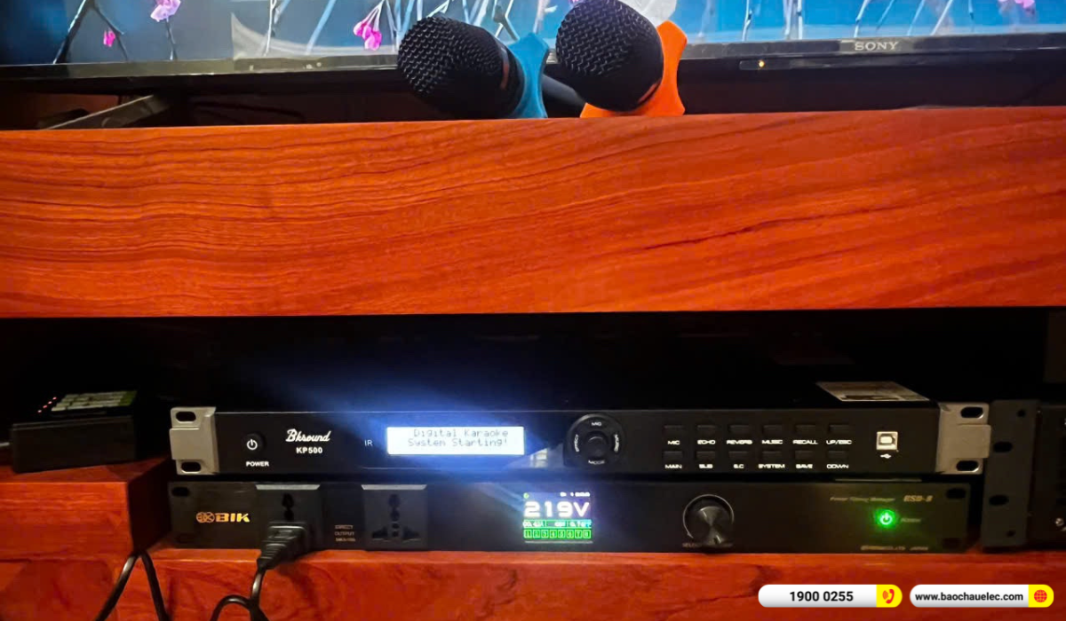 Lắp đặt dàn karaoke Denon gần 45tr cho anh Việt tại Bắc Ninh