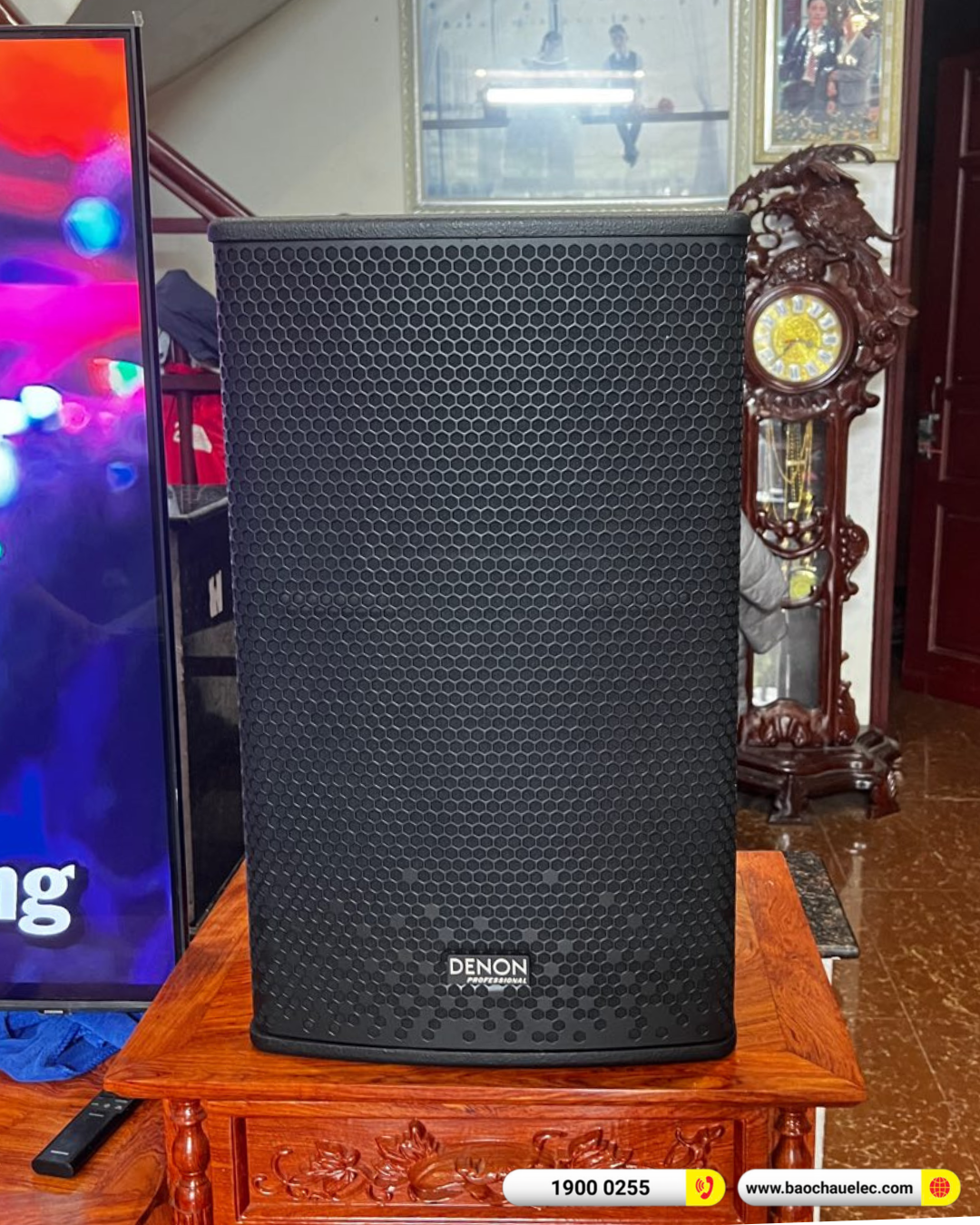 Lắp đặt dàn karaoke Denon hơn 36tr cho bác Liệu tại Hà Nội