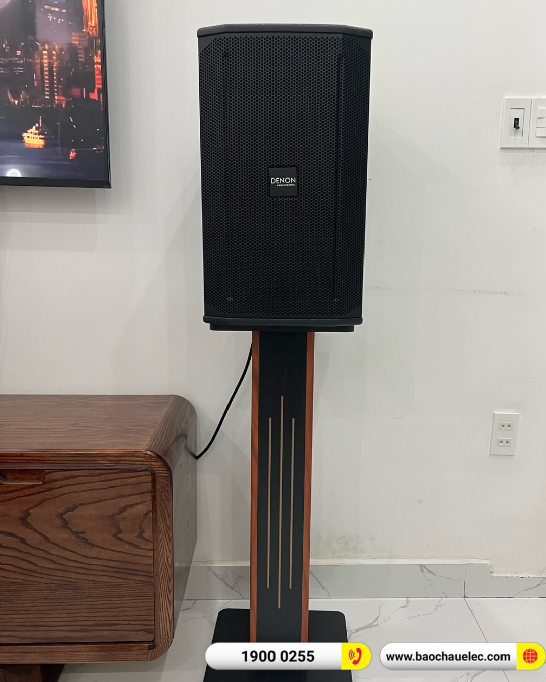 Lắp đặt dàn karaoke Denon hơn 41tr cho chị Dung tại Hải Phòng