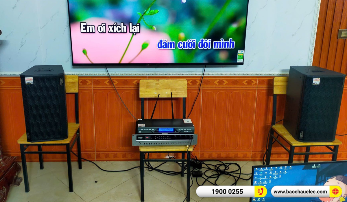 Lắp đặt dàn karaoke Denon hơn 23tr cho chị Hải tại Bắc Ninh