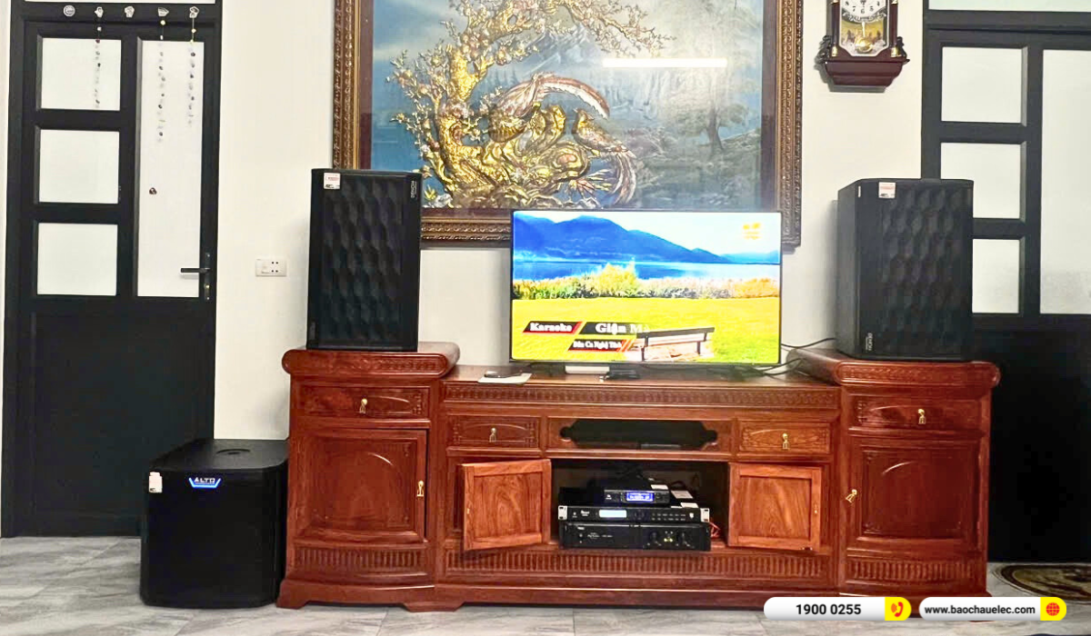 Lắp đặt dàn karaoke Denon hơn 54tr cho chị Hoàn tại Bắc Giang