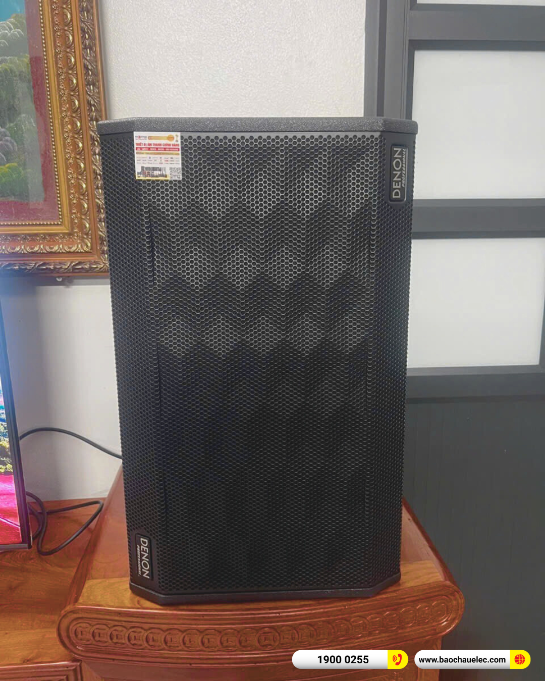 Lắp đặt dàn karaoke Denon hơn 54tr cho chị Hoàn tại Bắc Giang