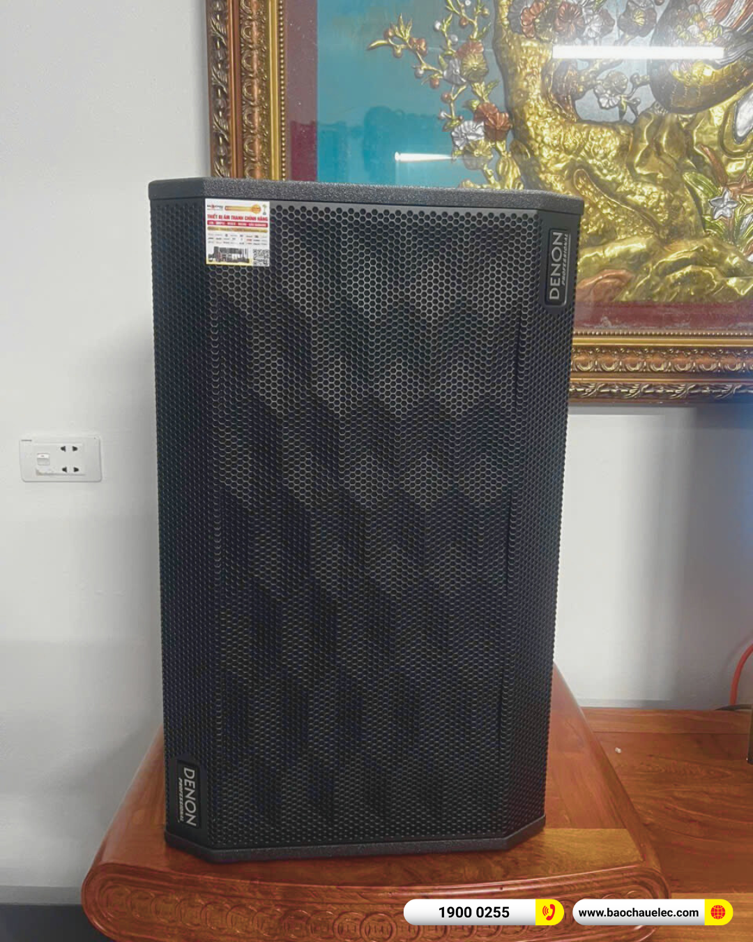 Lắp đặt dàn karaoke Denon hơn 54tr cho chị Hoàn tại Bắc Giang