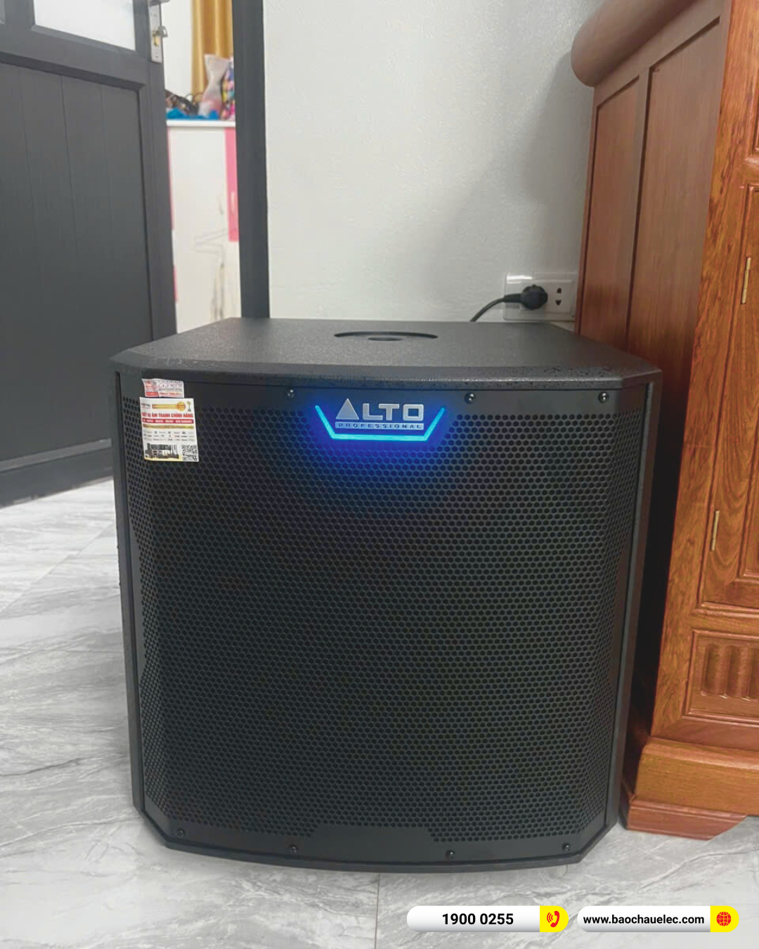 Lắp đặt dàn karaoke Denon hơn 54tr cho chị Hoàn tại Bắc Giang