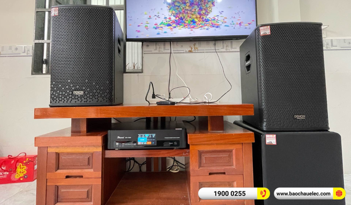 Lắp đặt dàn karaoke Denon hơn 30tr cho chị Toan tại Bình Dương