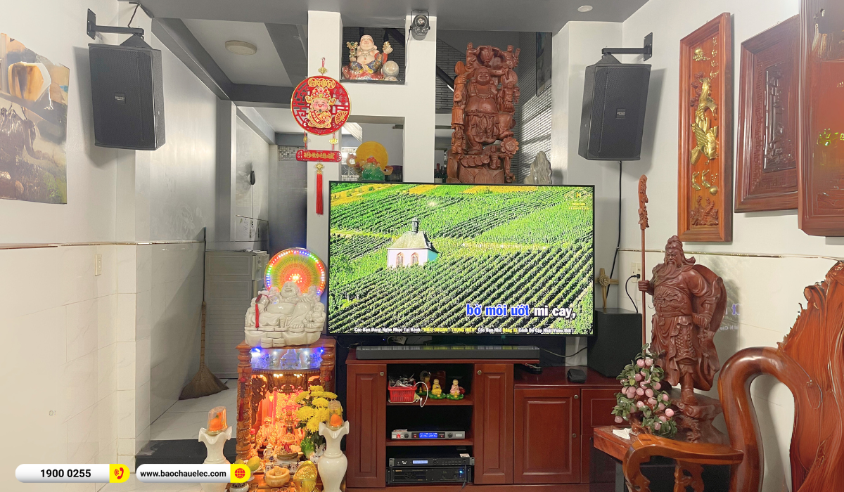 Lắp đặt dàn karaoke Denon hơn 37tr cho chị Trâm tại TP HCM