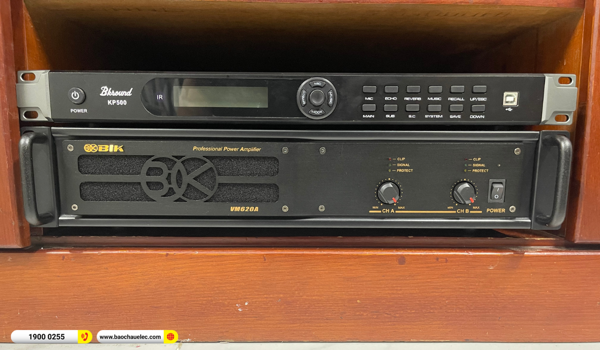Lắp đặt dàn karaoke Denon hơn 37tr cho chị Trâm tại TP HCM
