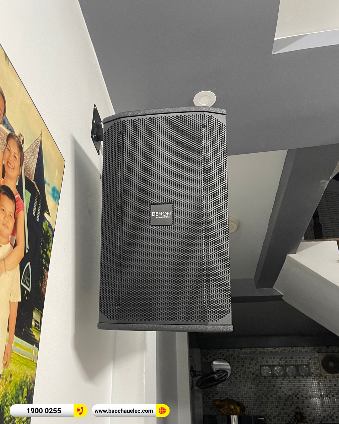Lắp đặt dàn karaoke Denon hơn 37tr cho chị Trâm tại TP HCM