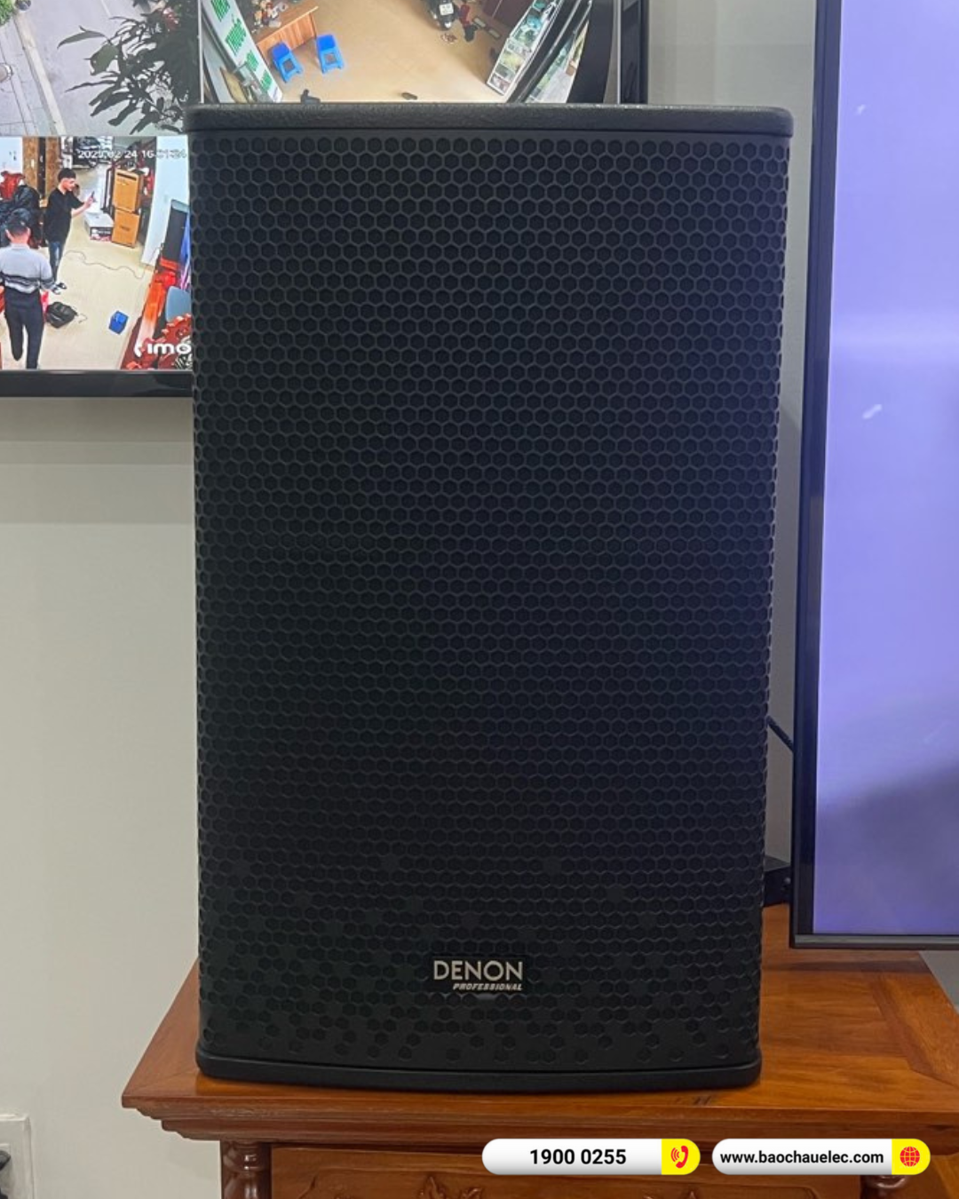 Lắp đặt dàn karaoke Denon hơn 23tr cho cô Thanh tại Hải Phòng