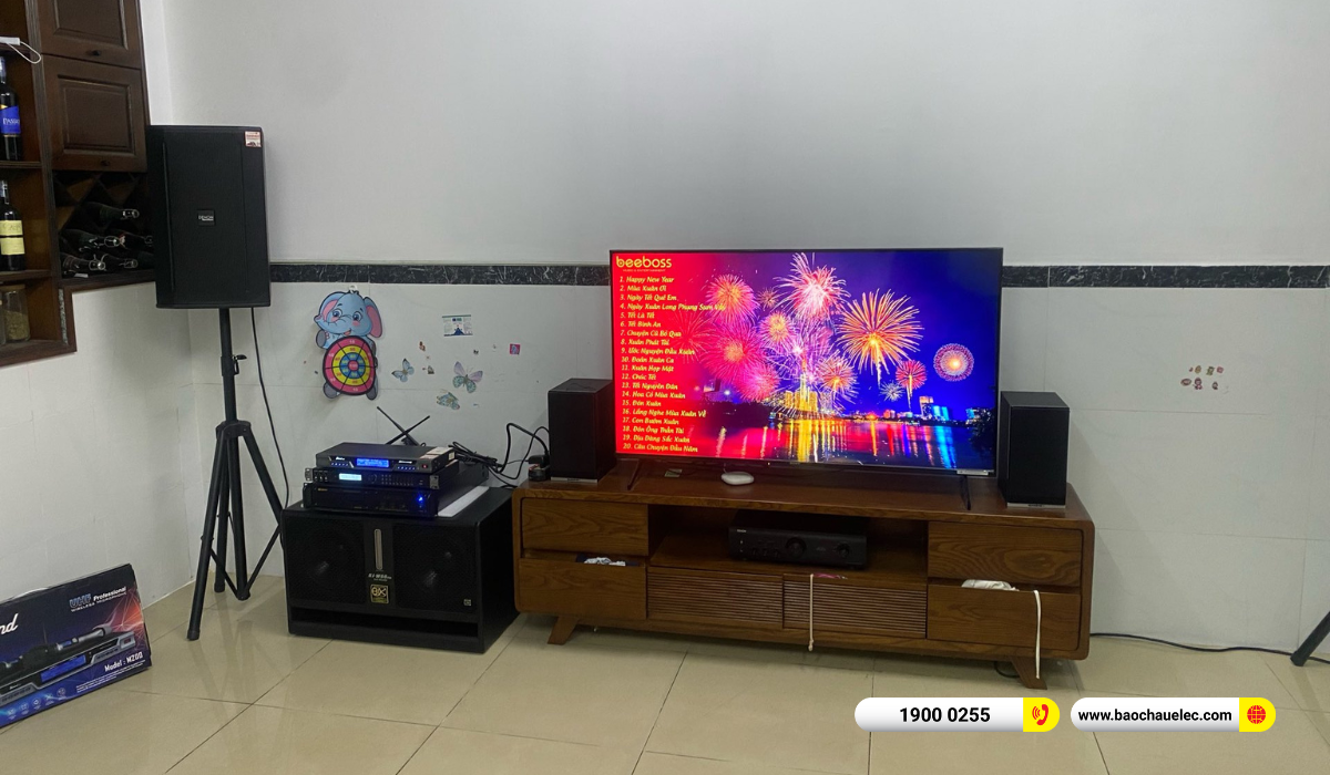 Lắp đặt dàn karaoke Denon gần 48tr cho anh Danh tại TP HCM