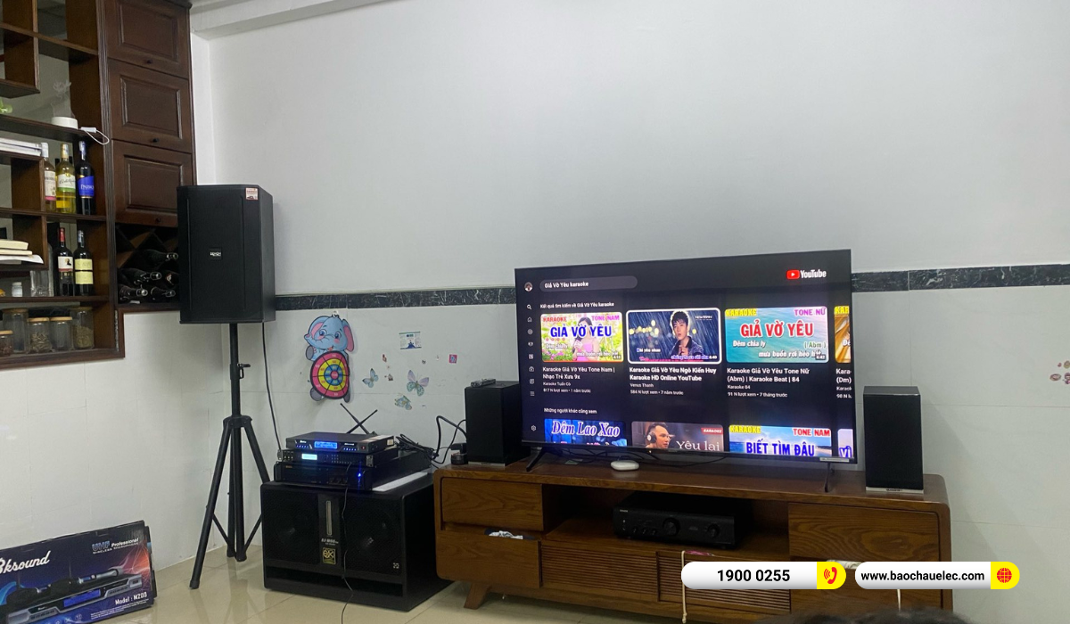 Lắp đặt dàn karaoke Denon gần 48tr cho anh Danh tại TP HCM