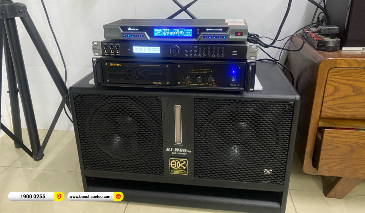 Lắp đặt dàn karaoke Denon gần 48tr cho anh Danh tại TP HCM