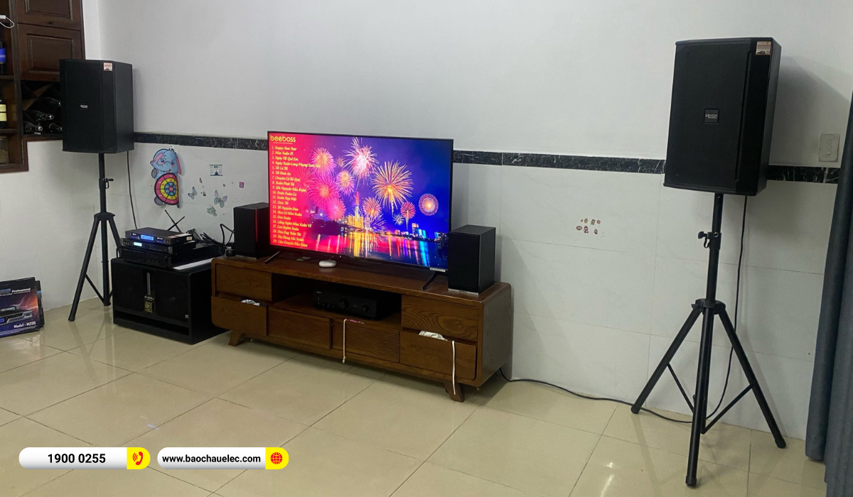 Lắp đặt dàn karaoke Denon gần 48tr cho anh Danh tại TP HCM