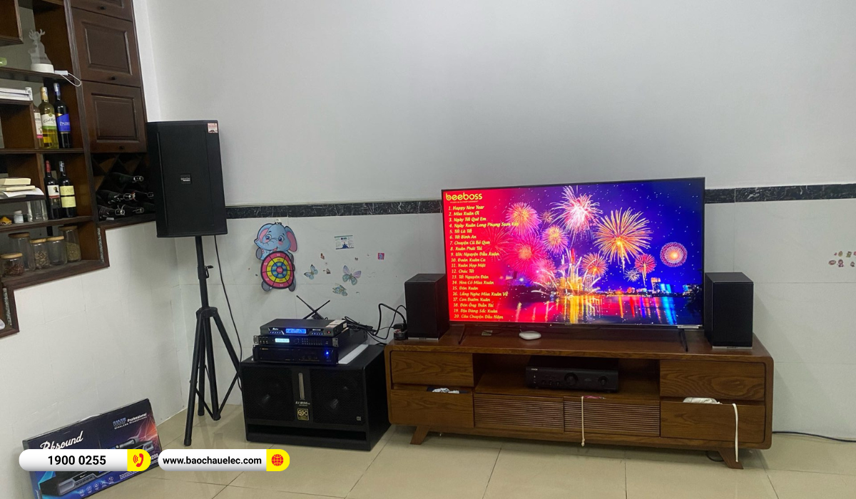 Lắp đặt dàn karaoke Denon gần 48tr cho anh Danh tại TP HCM