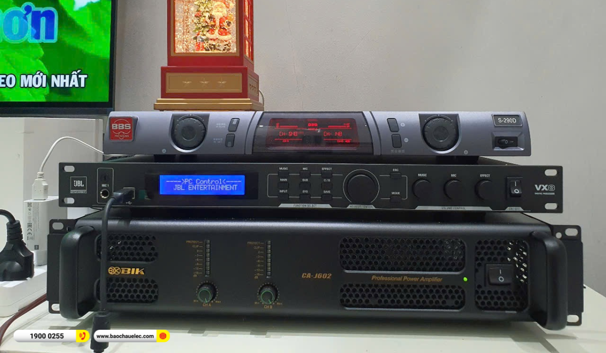 Lắp đặt dàn karaoke Denon gần 48tr cho anh Duy tại Thủ Đức