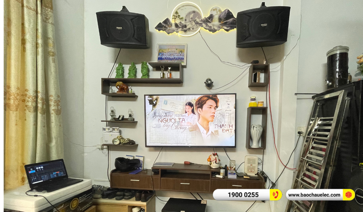 Lắp đặt dàn karaoke Denon hơn 18tr cho anh Phong tại Cần Thơ 