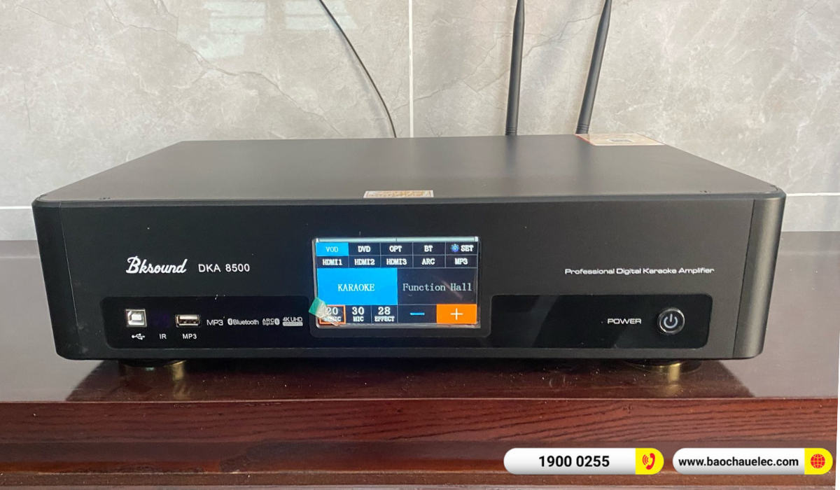 Lắp đặt dàn karaoke Denon hơn 28tr cho cô Liên tại Hải Phòng