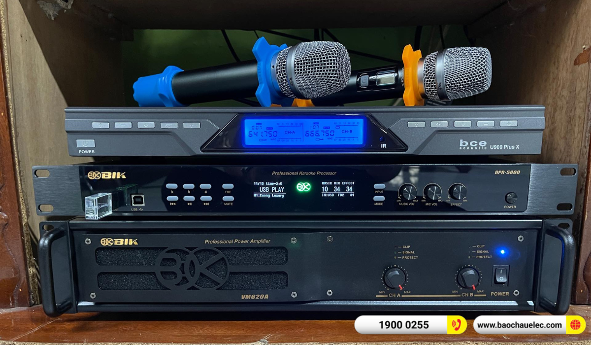 Lắp đặt dàn karaoke Denon hơn 31tr cho anh Bích tại Bình Dương