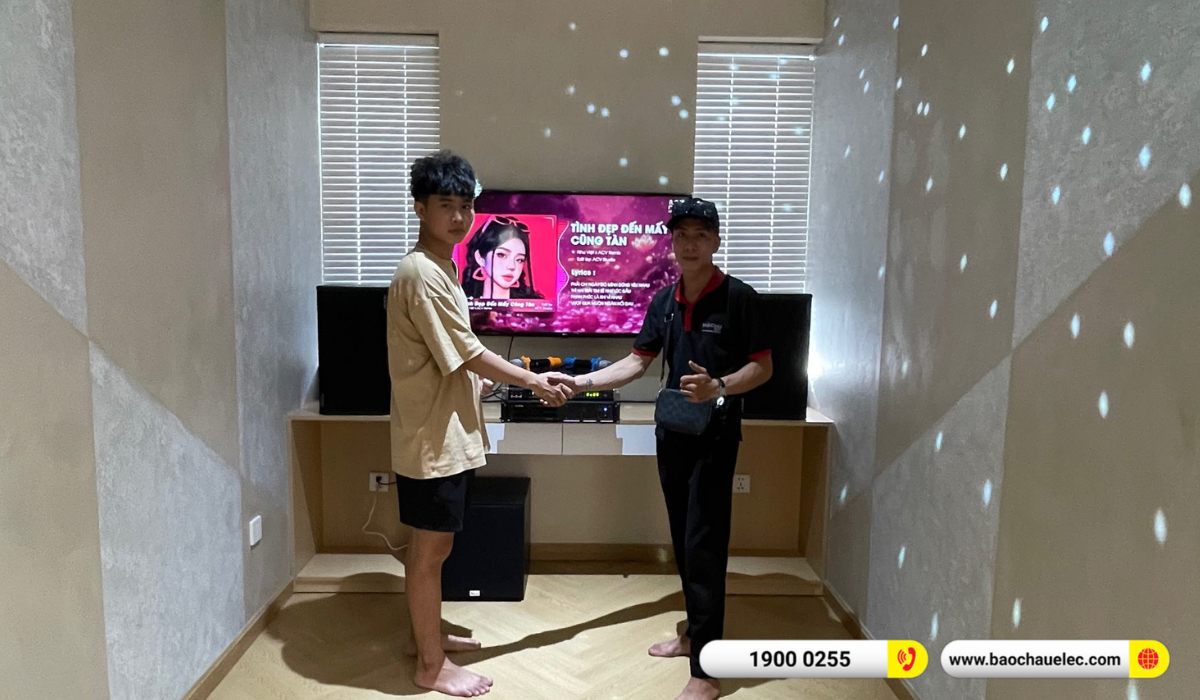 Lắp đặt dàn karaoke Denon hơn 31tr cho anh Hùng tại Bình Dương