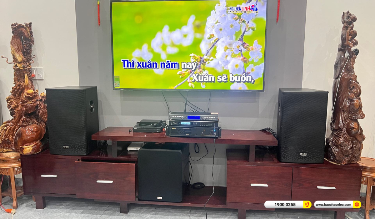 Lắp đặt dàn karaoke Denon hơn 36tr cho anh Nhật tại Buôn Ma Thuật