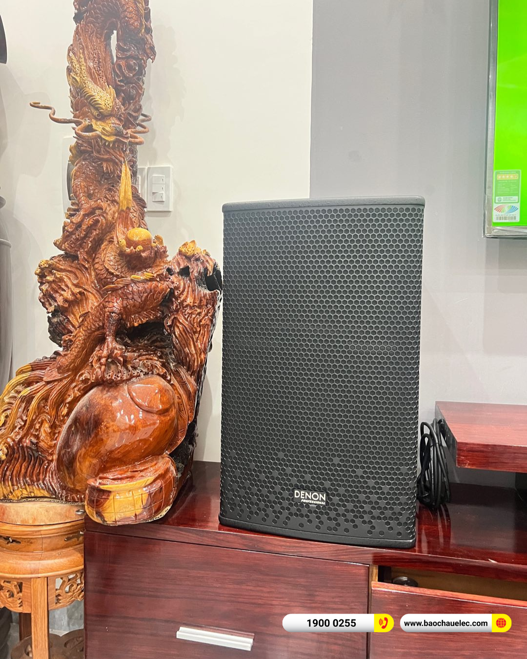 Lắp đặt dàn karaoke Denon hơn 36tr cho anh Nhật tại Buôn Ma Thuật