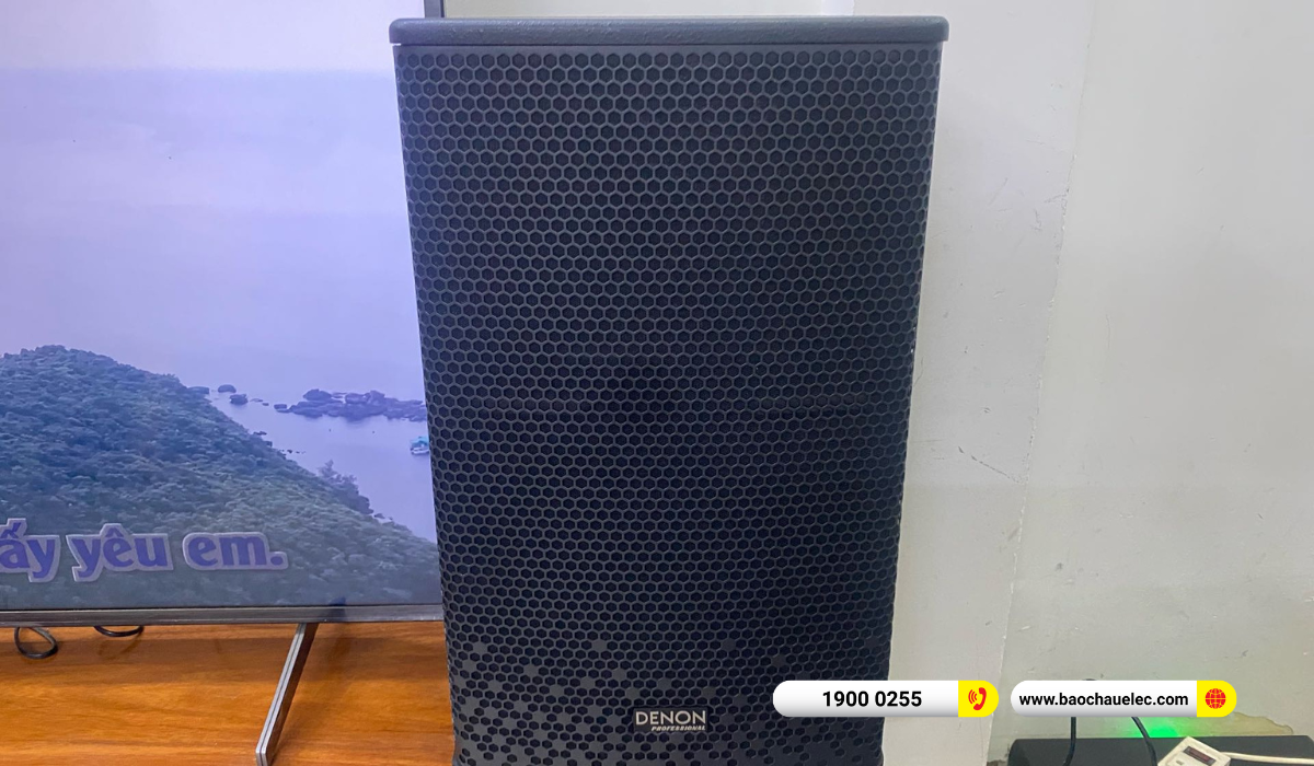 Lắp đặt dàn karaoke Denon hơn 37tr cho anh Đô tại TPHCM