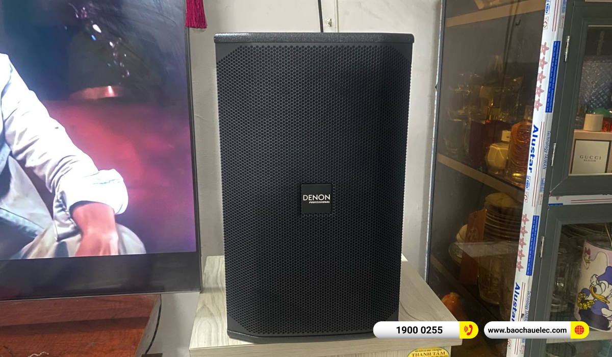 Lắp đặt dàn karaoke Denon hơn 41tr cho anh Thành tại TPHCM