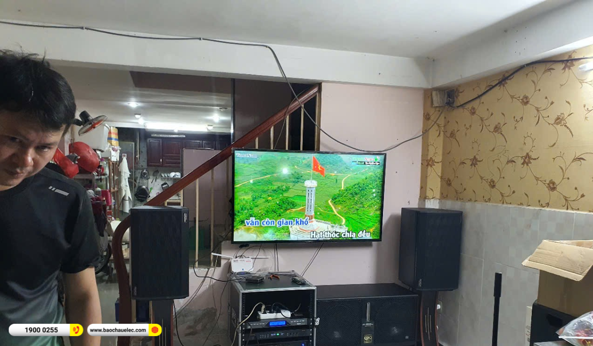 Lắp đặt dàn karaoke Denon hơn 50tr cho anh Trương tại TP HCM