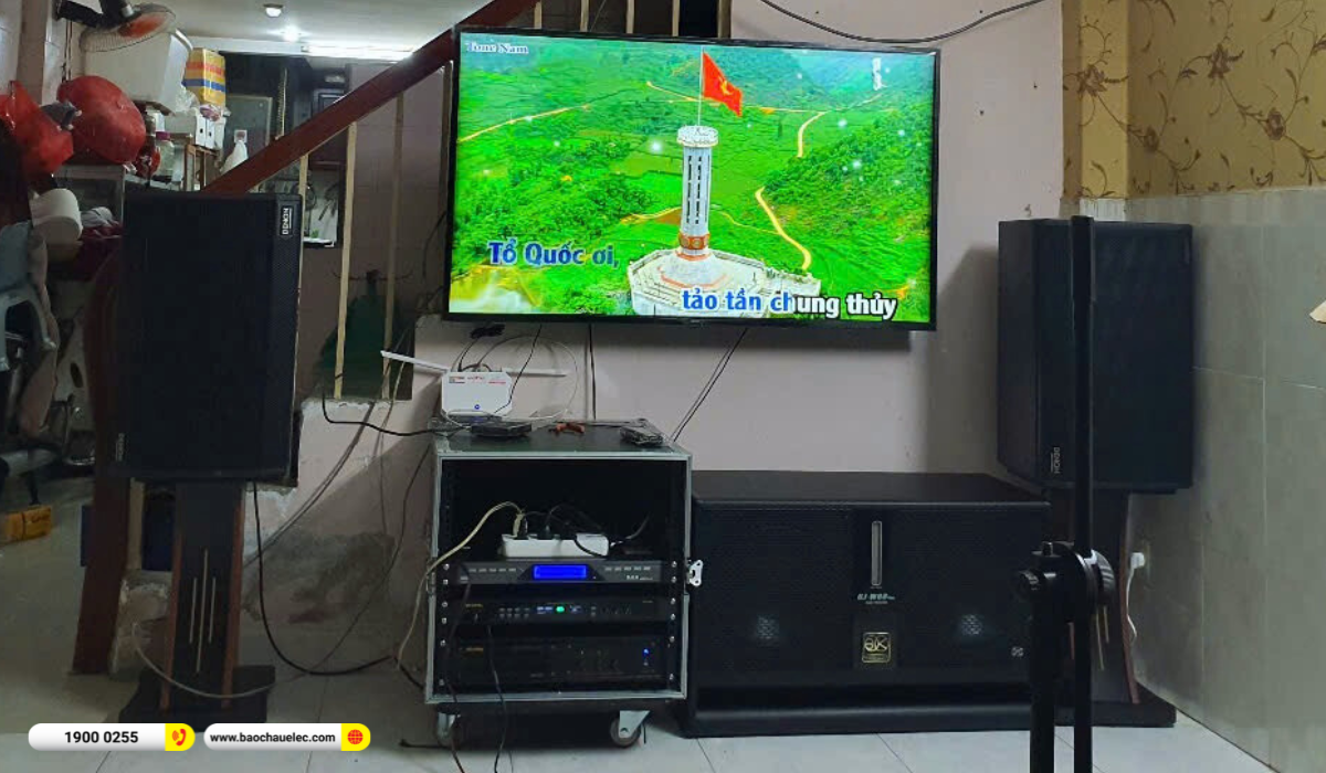 Lắp đặt dàn karaoke Denon hơn 50tr cho anh Trương tại TP HCM