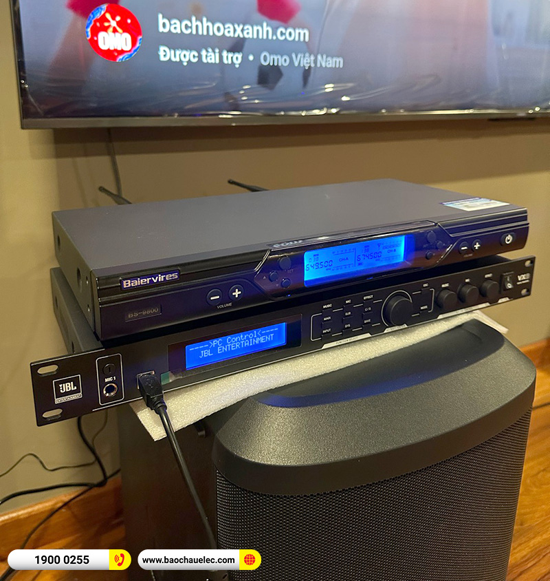 Lắp đặt dàn karaoke di động Bose