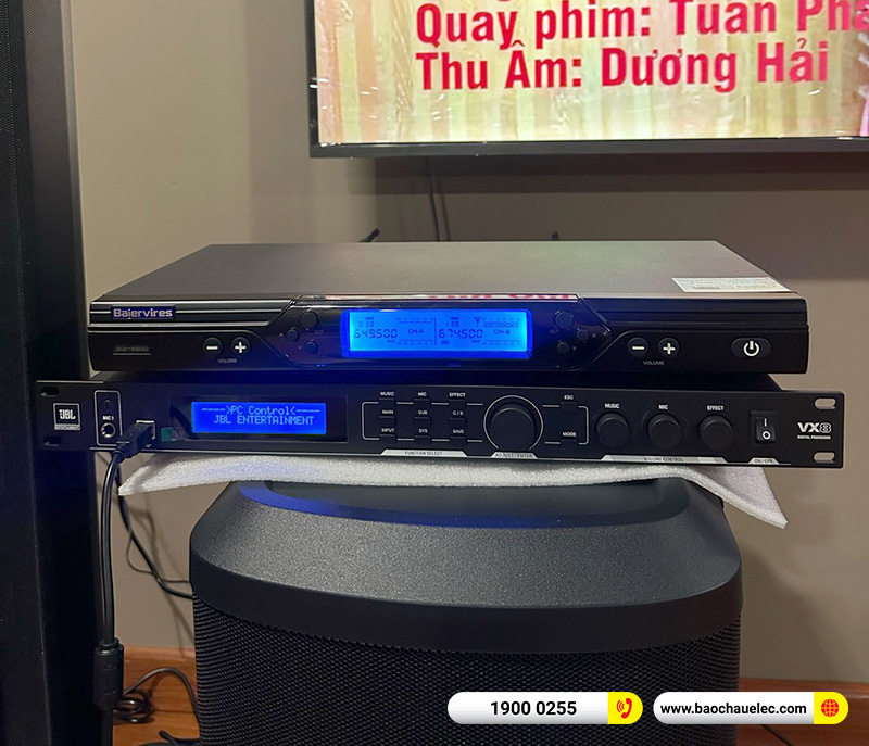Lắp đặt dàn karaoke di động Bose